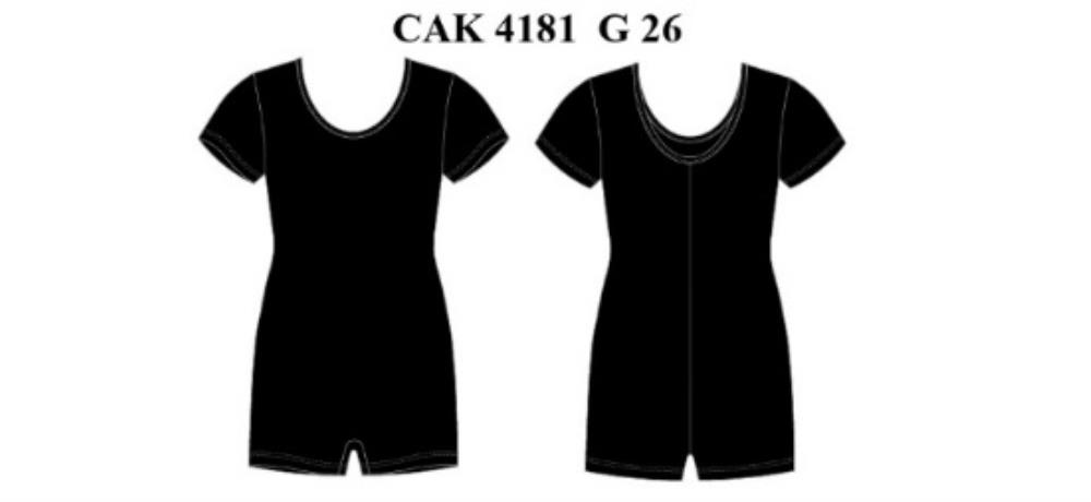 Купальник гимнастический дев Cherubino (АРТ. САК 4181(замена карточки))