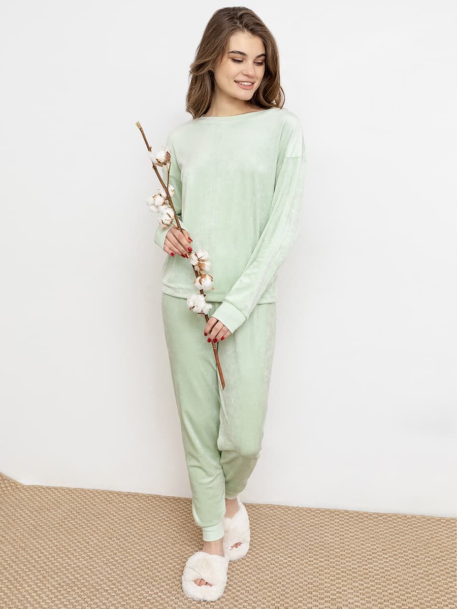 Комплект жен (джемпер+брюки) (АРТ. 592327)