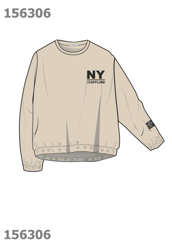 Джемпер дев Clever (АРТ. 825588-01а_п)