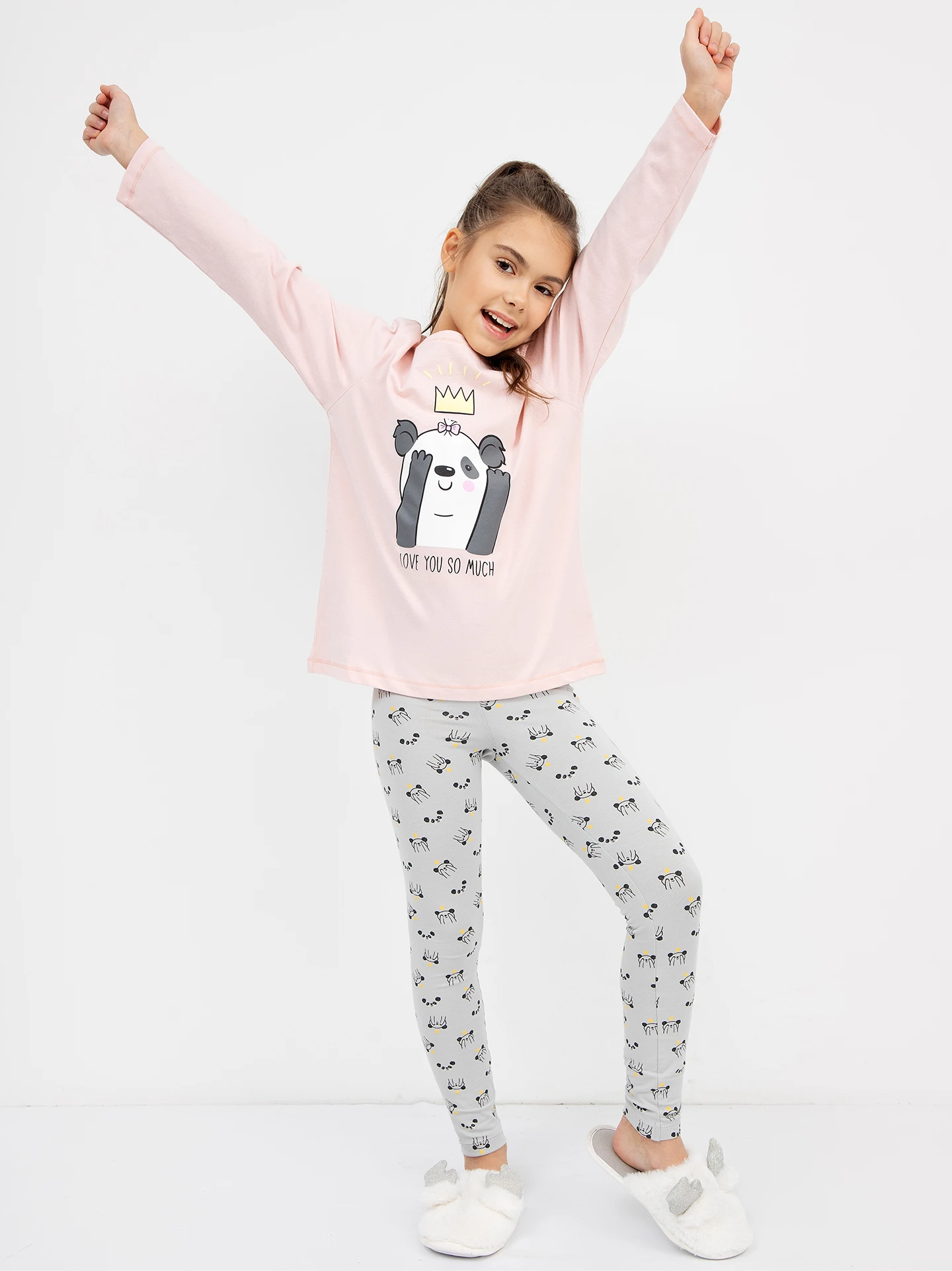 Комплект дев (джемпер, леггинсы) (АРТ. 567732)