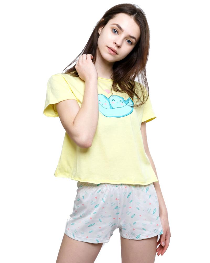 Комплект жен (джемпер+шорты) (АРТ. 592290)