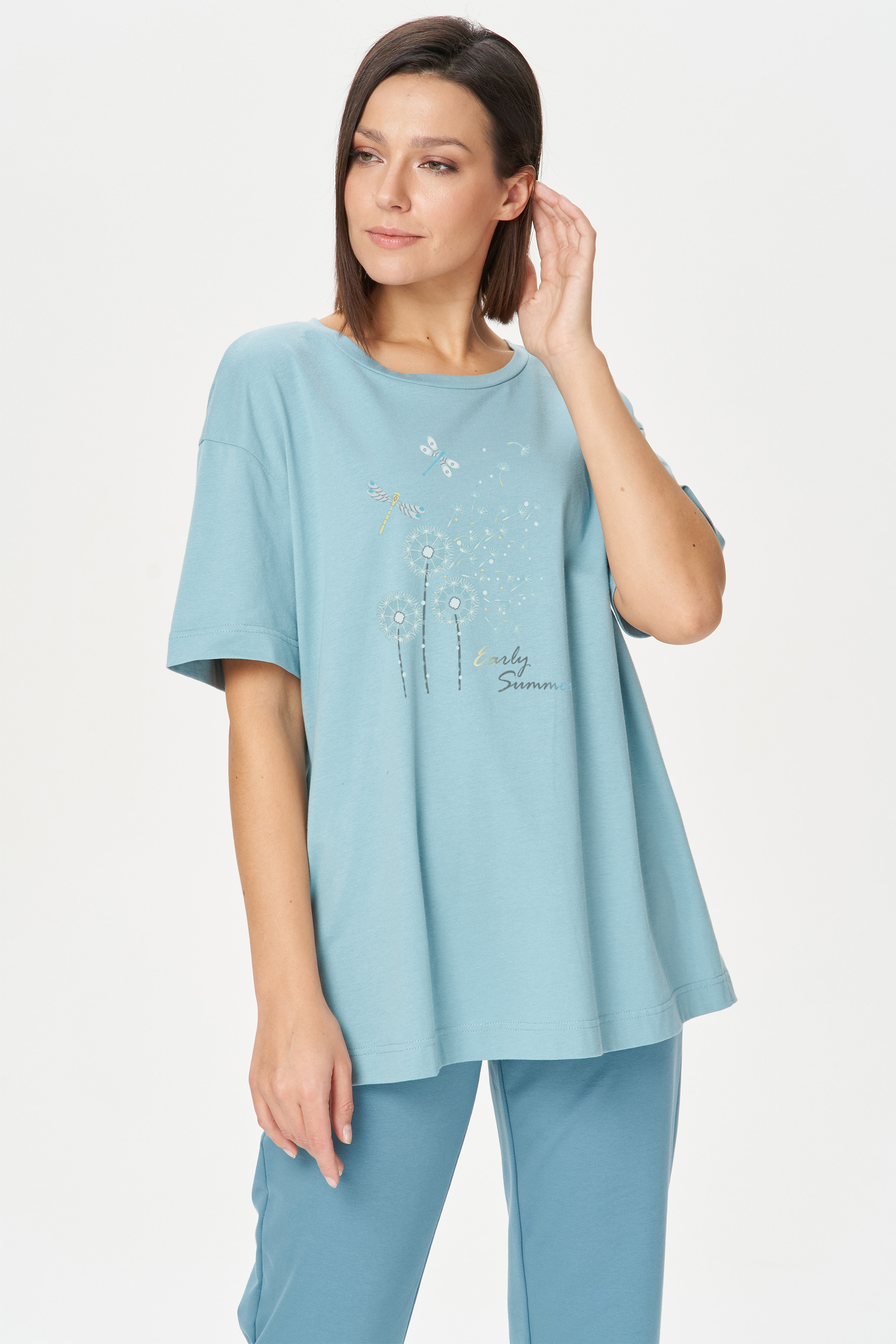 Футболка жен (АРТ. K0074-F51.3S02)