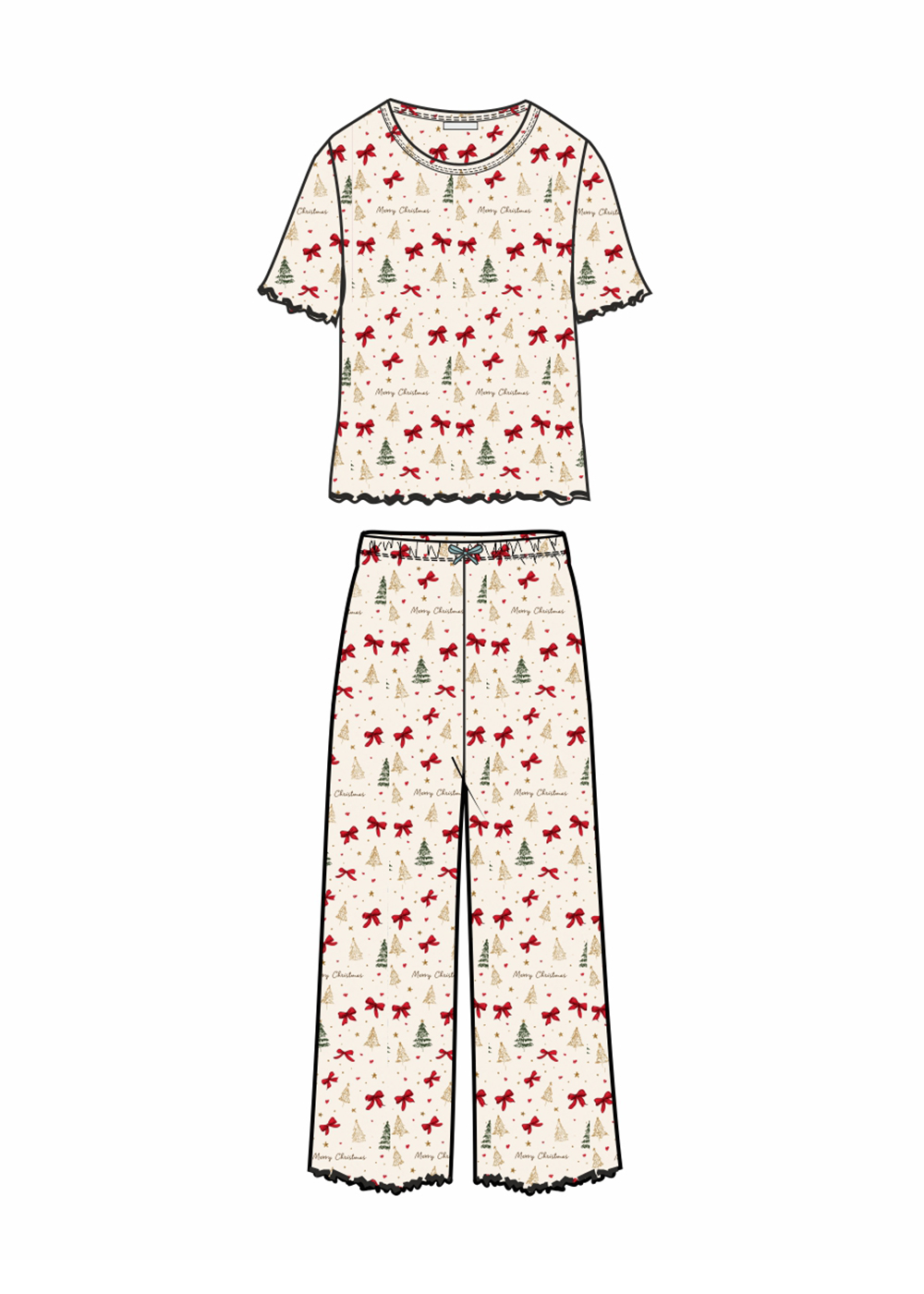 Пижама жен   (АРТ. LP16-1265/2)