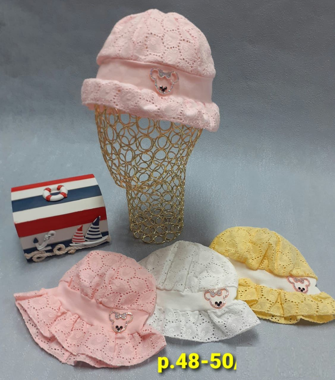 Панама Мышка-стразы (АРТ. 22-394ПД)