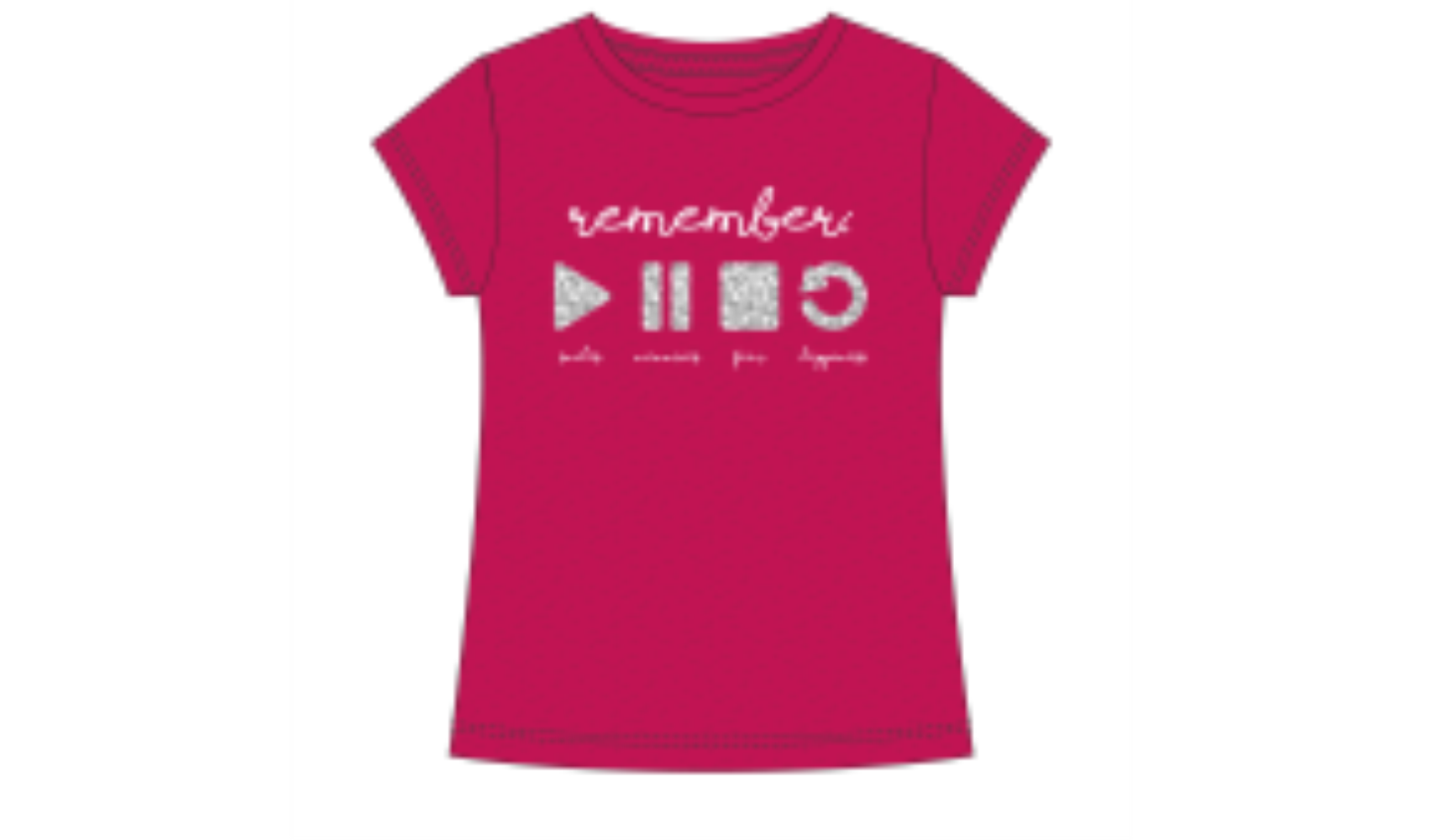 Футболка дев Cherubino (АРТ. CWKG 63268)