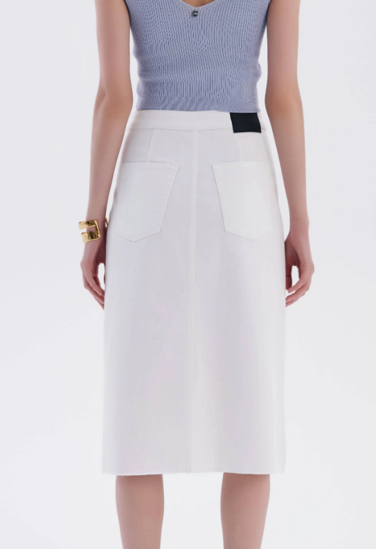 Юбка джинсовая жен (АРТ. CON-651)