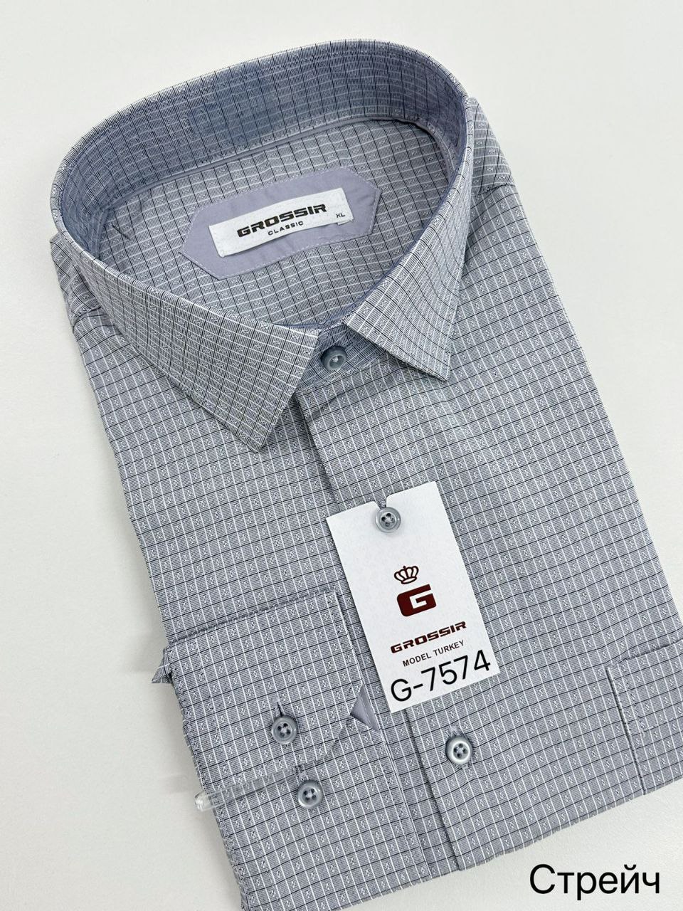 Рубашка муж Classic Fit (АРТ. G-7574)