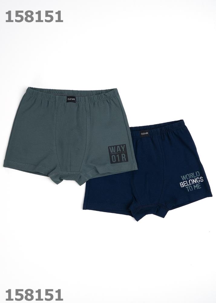 Трусы мал (упак-2 шт) Clever (АРТ. BSH5518)