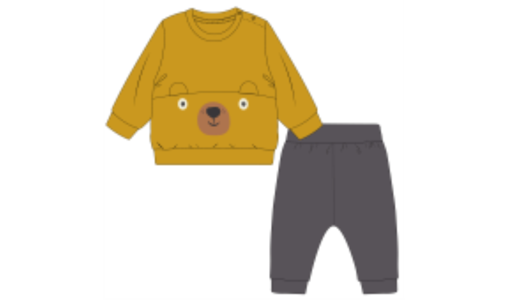 Комплект яс (джемпер, брюки) Cherubino (АРТ. CWNB 90131)