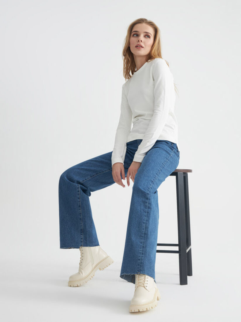 Брюки (джинсы) жен (АРТ. LWLV055-2)