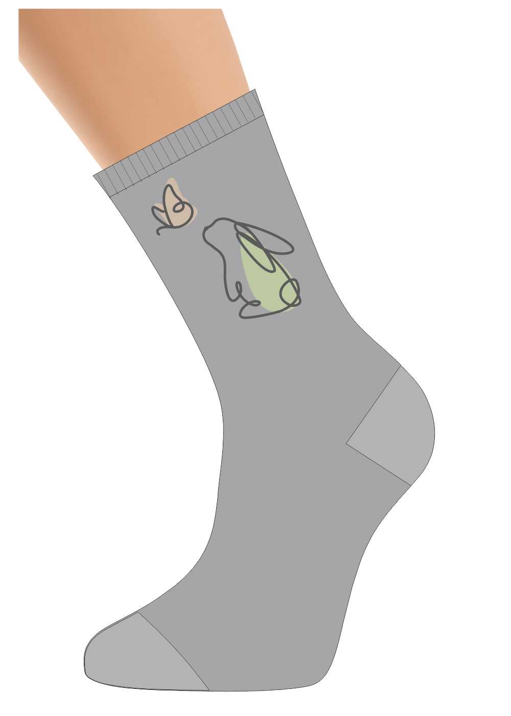 Носки жен (АРТ. Д2478)