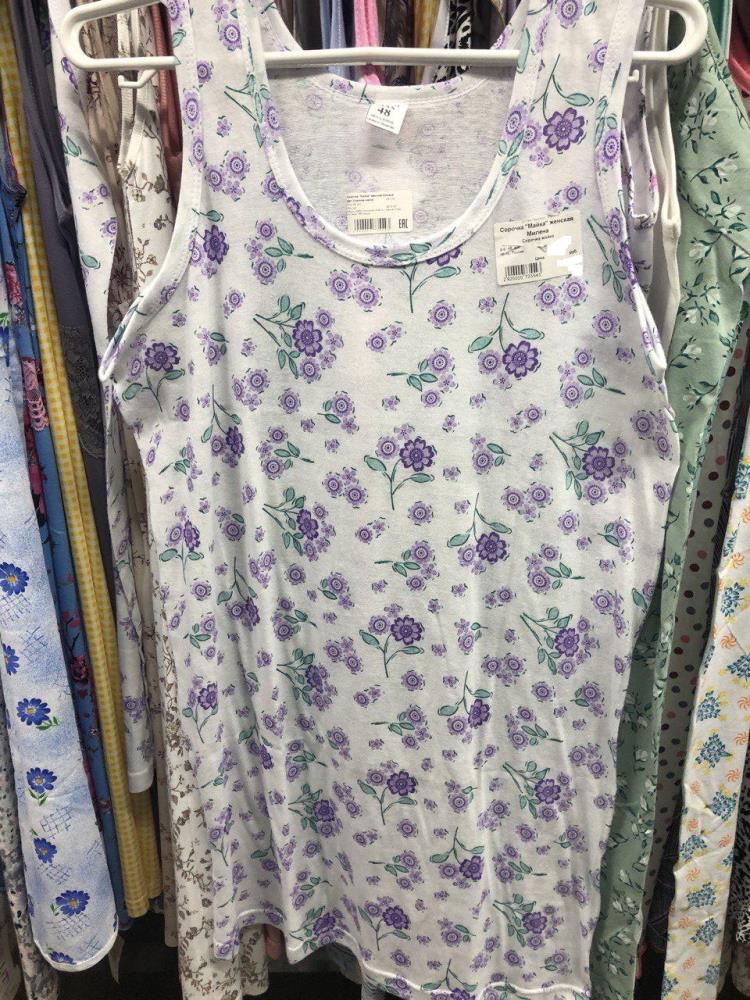 Сорочка "Майка" женская (АРТ. Сорочка майка)