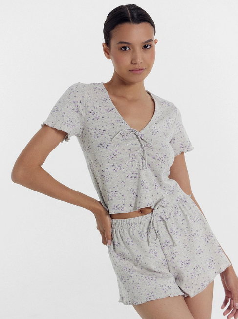 Комплект жен (футболка+шорты) (АРТ. 592546)