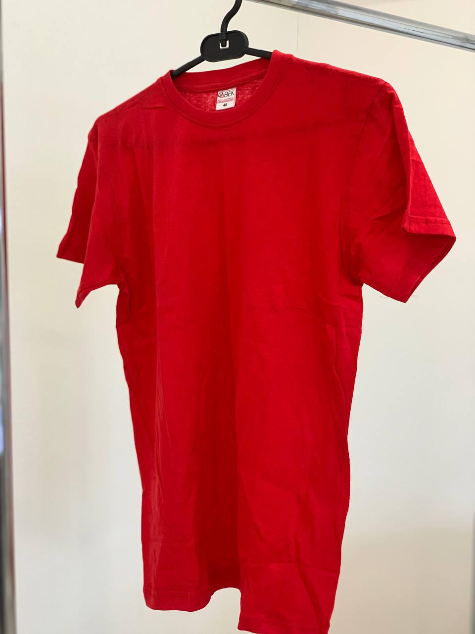 Футболка мужская однотонная (КО . Милена) (АРТ. Футболка муж однотон)