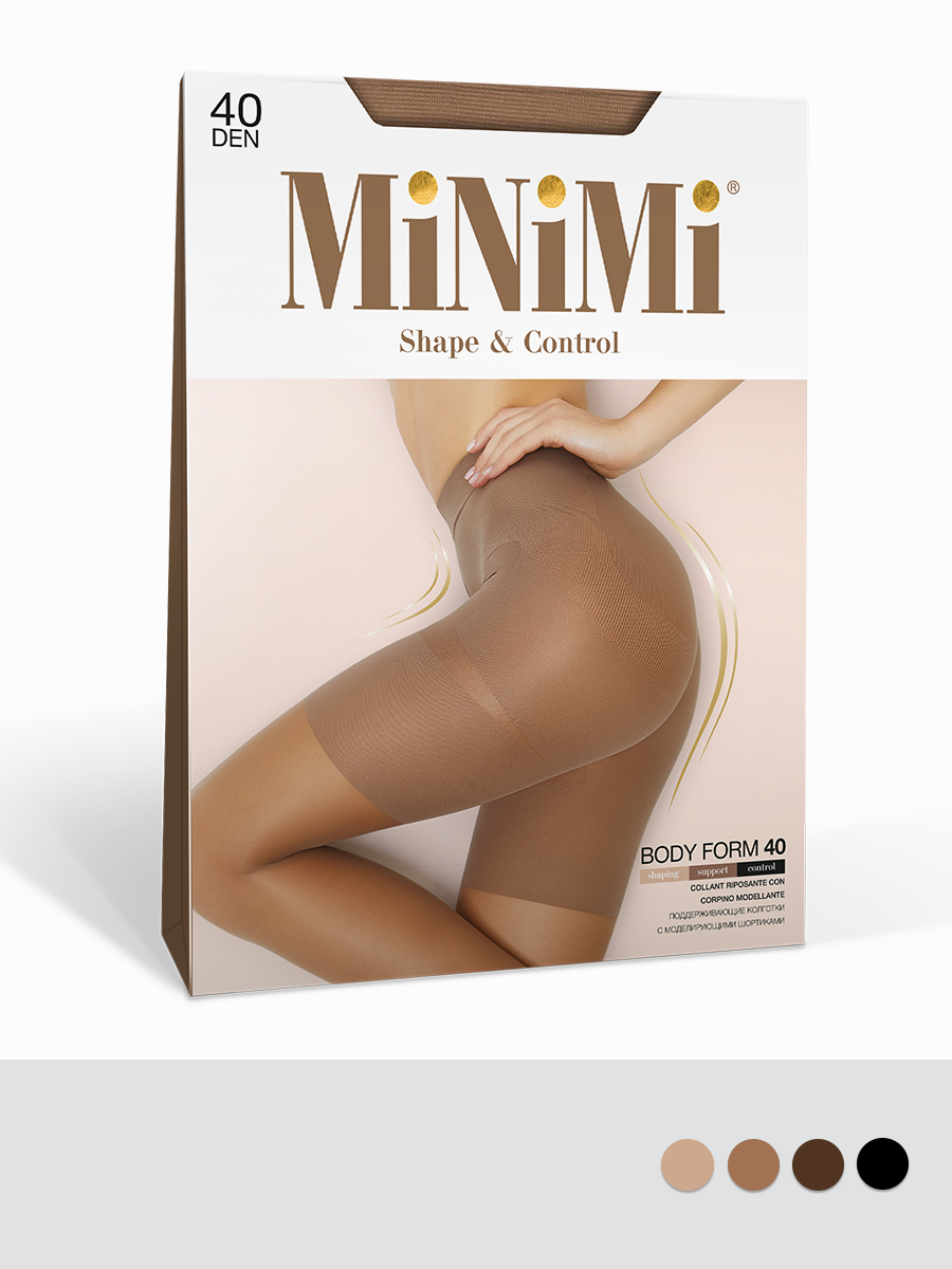 Колготки жен BODY FORM 40 (PUSH UP) (АРТ. BODY FORM 40 (PUSH UP))