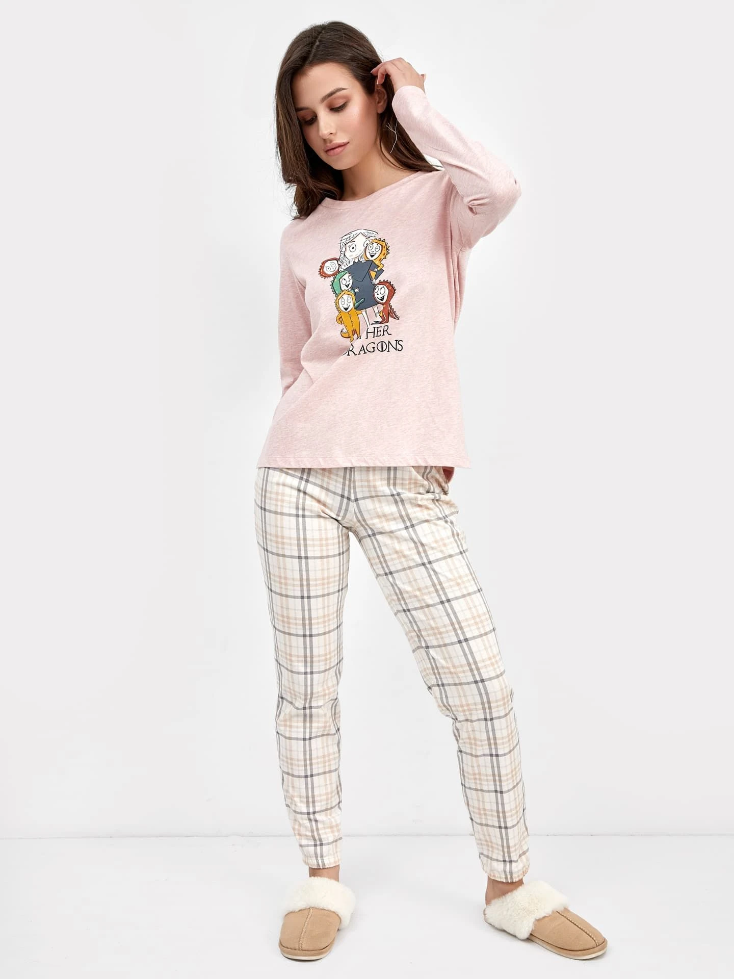 Комплект жен (джемпер+брюки) (АРТ. 592307)