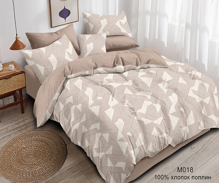 КПБ 2 х сп поплин (АРТ. M018)