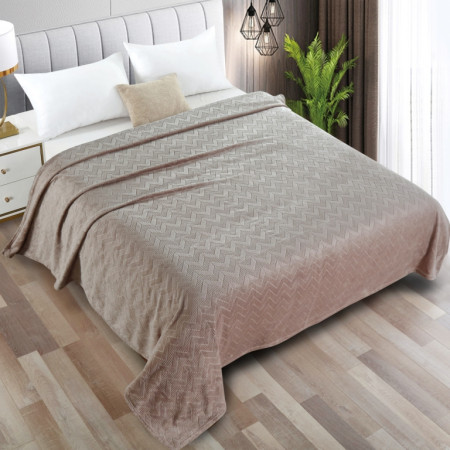 Покрывало М евро велсофт Жаккард (АРТ. ФЖ-600V)