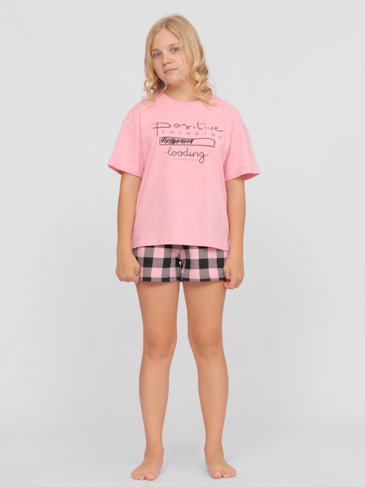 Комплект дев (футболка, шорты) (АРТ. CSJG 50099)