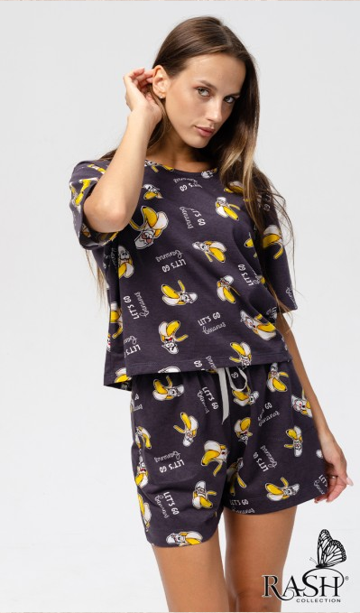 Костюм жен (АРТ. Бананы short)