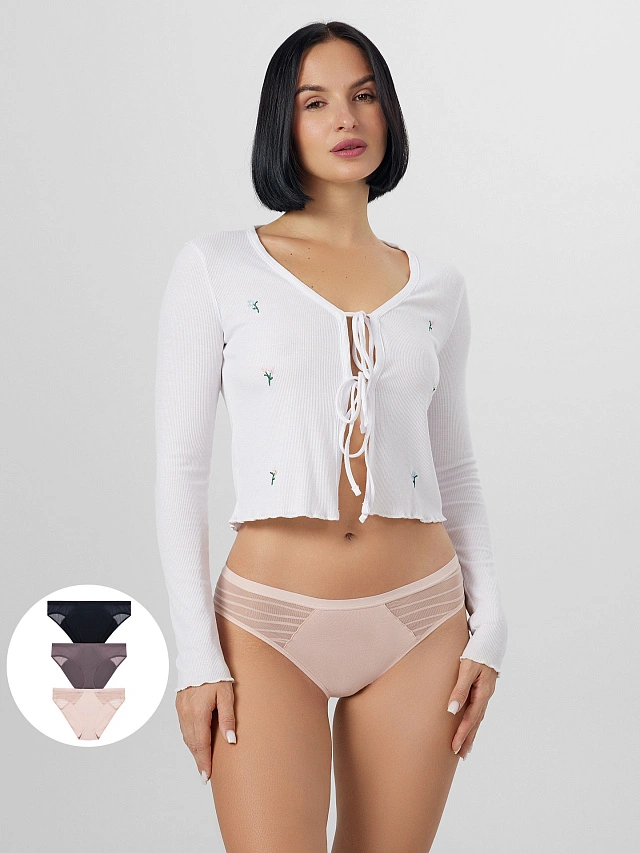 Трусы жен (3 шт)   (АРТ. 412474-3)