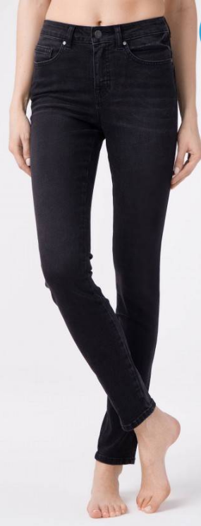 Брюки джинсовые жен Skinny push-up (АРТ. CON-148)