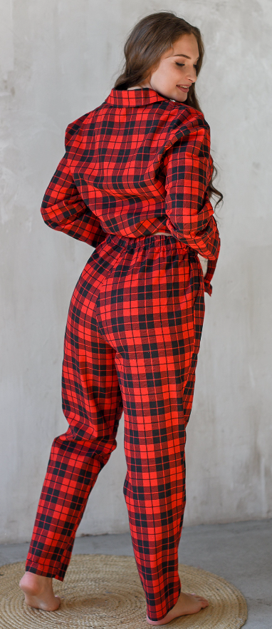 Пижама жен "Классика" (АРТ. 1971-Ф)