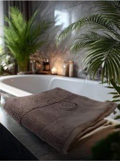 Полотенце махровое 70*140  AISHA HOME TEXTILE (уп 1/5) (500 гр Ring 20/2 ) (АРТ. Нежность 70*140)