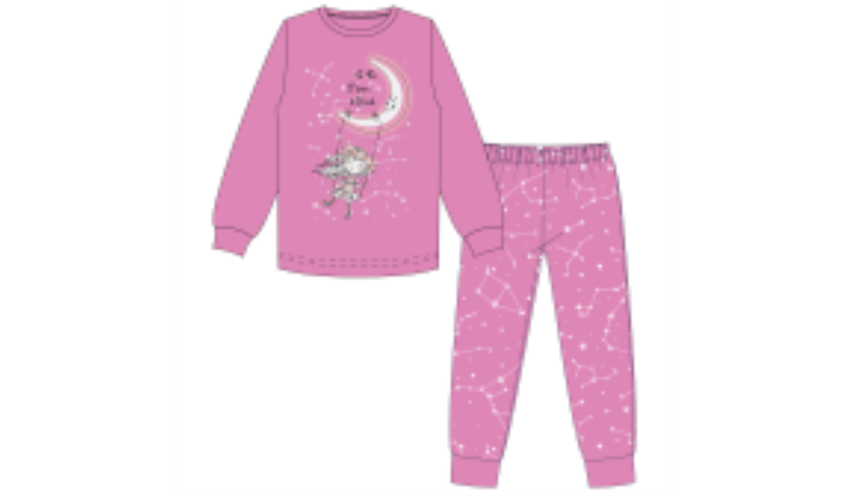 Комплект дев (джемпер, брюки) (АРТ. CSKG 50087)