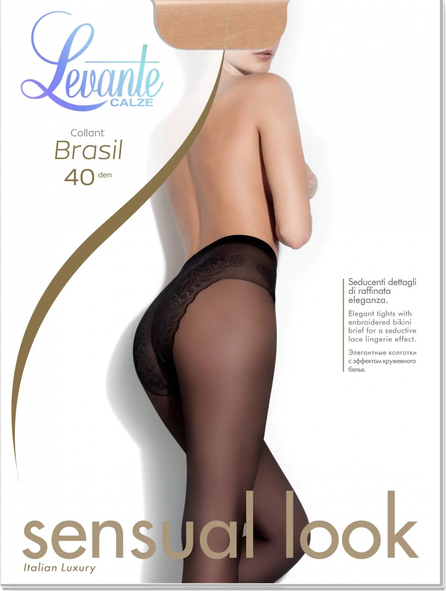 Колготки жен. LEV BRASIL 40 L0170K/прайс 31.10.2022 (АРТ. L0170K)