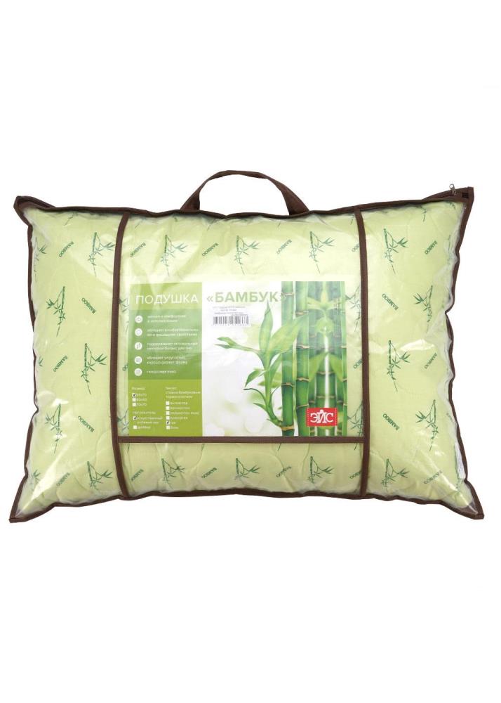 Подушка 50*70 лебяжий пух/тик стежка бамбук/кант/молния/сумка Clever (АРТ. Подушка 50*70 лебяжий пух)