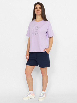 Комплект жен (футболка, шорты) (АРТ. CSXW 90056)