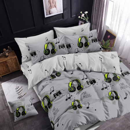 КПБ З/Л 2-х Евро поплин окантовка (АРТ. ЗЛПО10-1233)