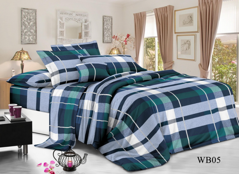 КПБ 2 х сп поплин (АРТ. WB05)