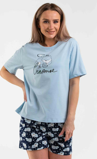 Комплект жен (футболка+шорты) (АРТ. 83328)