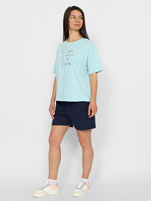 Комплект жен (футболка, шорты) (АРТ. CSXW 90056)