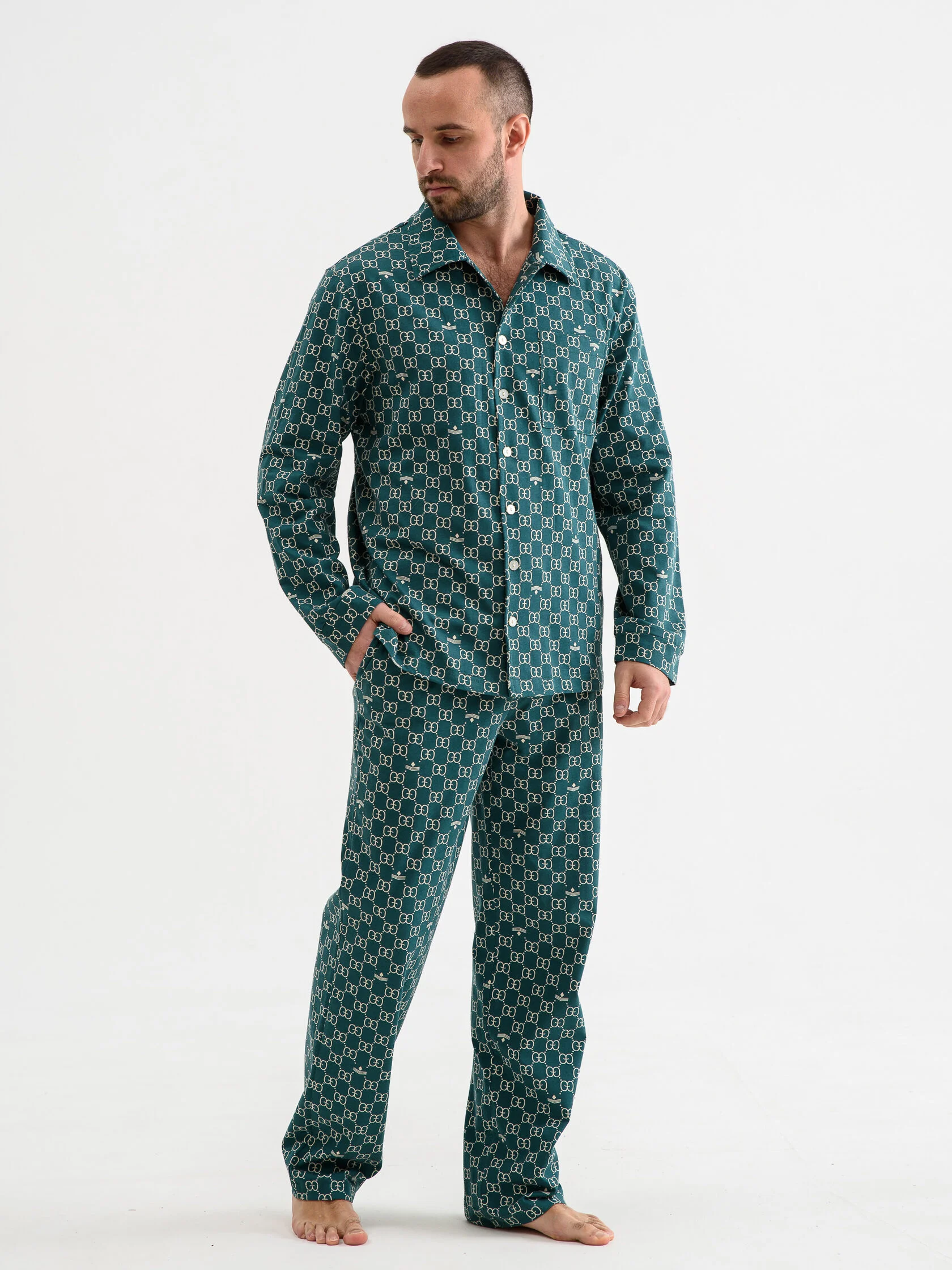 Пижама муж "Люкс"   (АРТ. 2291-К)