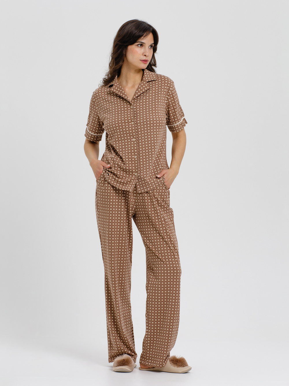 Пижама жен (АРТ. 616к/545к)