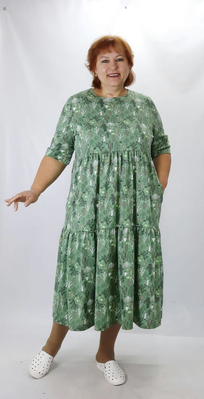 Платье жен "Бохо" (АРТ. 16047)