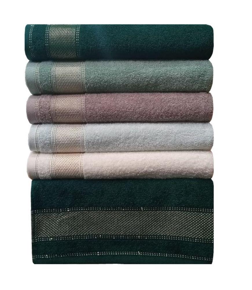 Полотенце махровое 95*150 (уп 1/5) (АРТ. Наргис 95*150)