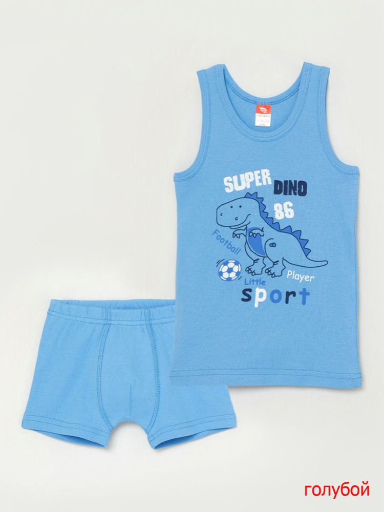 Комплект для мальчика (майка, трусы-боксеры) (АРТ. CSKB 30013)