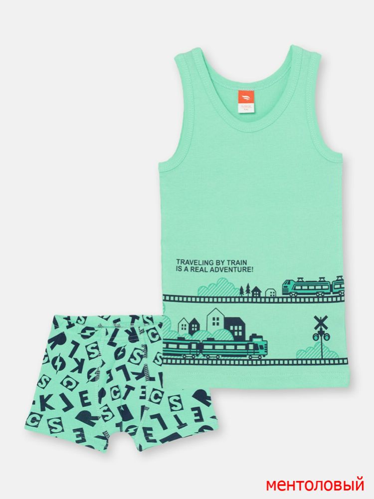 Комплект мал (майка, трусы-боксеры) (АРТ. CWKB 30020)