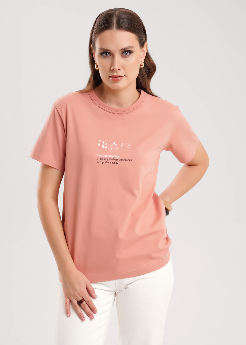 Футболка жен   (АРТ. 267087/195кк_п)