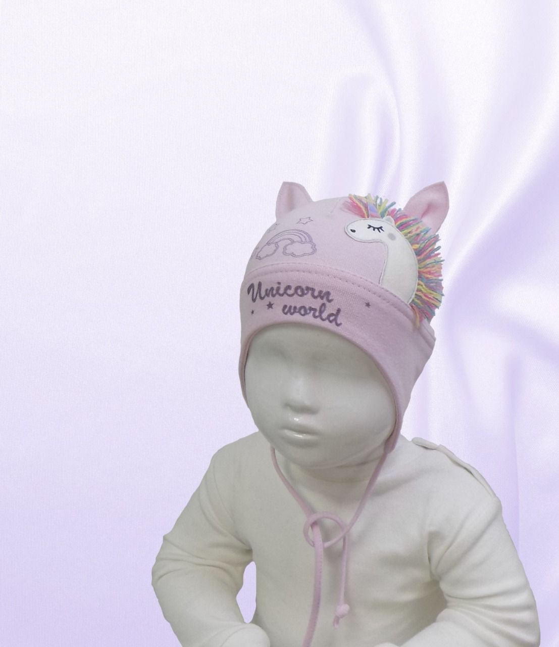 Шапка дет Единорожка (АРТ. 22-308ТШД)