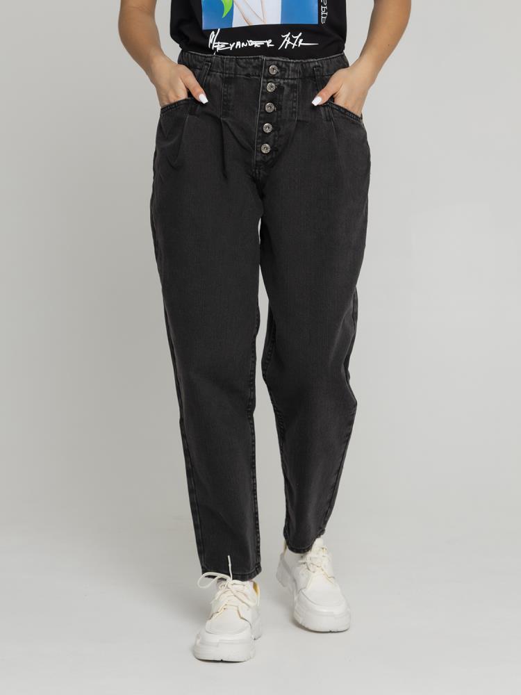 Брюки джинсовые жен Mom (АРТ. RON001701090201)