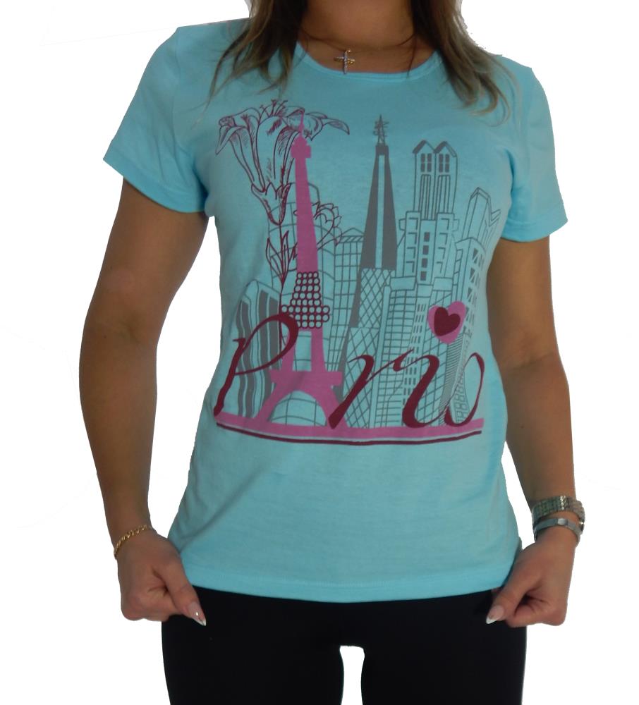 Футболка жен принт (АРТ. Футболка жен 48-56)