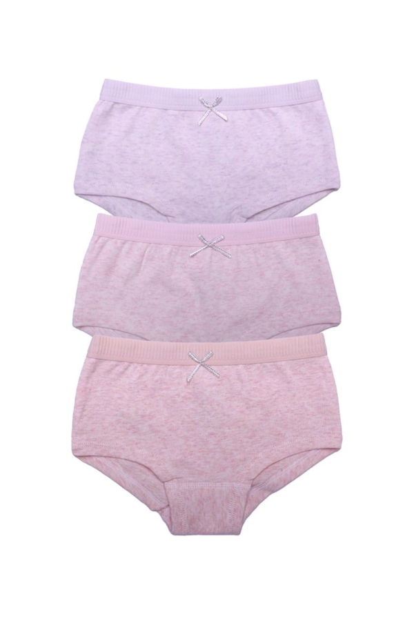 Набор трусов - шортиков дев (уп-ка 3 шт)  (АРТ. 1064)