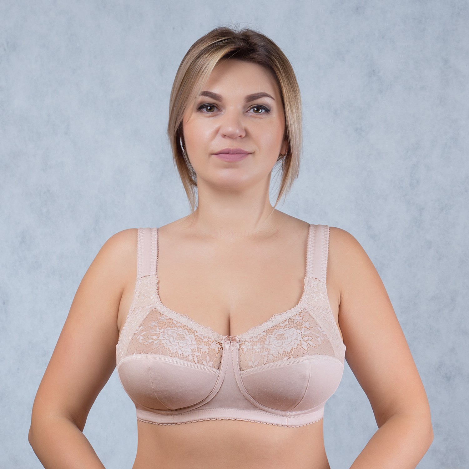 Бюстгальтер жен (АРТ. 2078-1 серебристый пион)