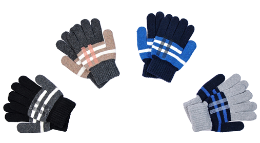 Перчатки подростковые трикотажные (АРТ. S2125-L)