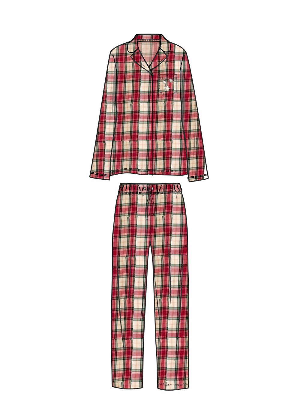 Набор одежды жен  (АРТ. LP16-1266/2)